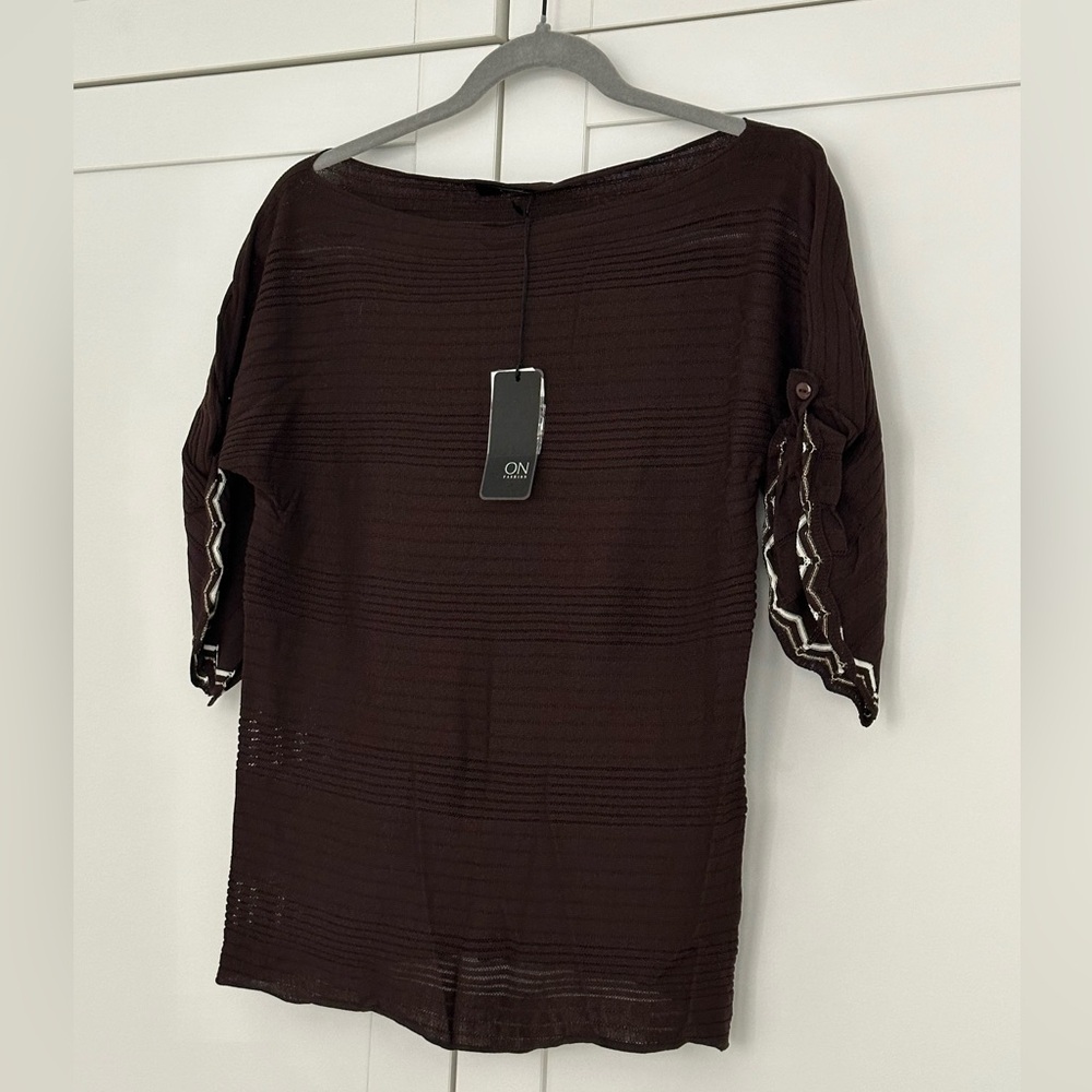 On Fashion Brandnew brown knitwear size S
